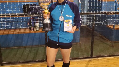 Vóleybol: María Isabel Sorba Sucampeona con la Selección de La Pampa